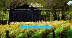 Desktop Screenshot of bluegrassblueberries.com